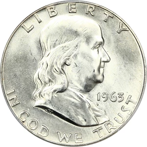 image for: 1963-D 50c PCGS/CAC MS66