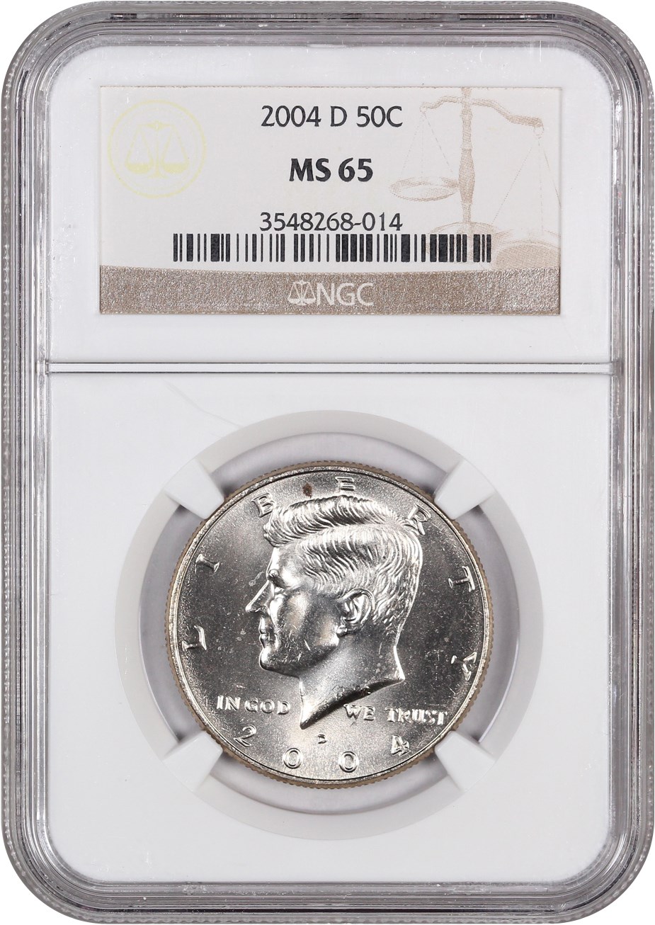 image for: 2004-D 50c NGC MS65