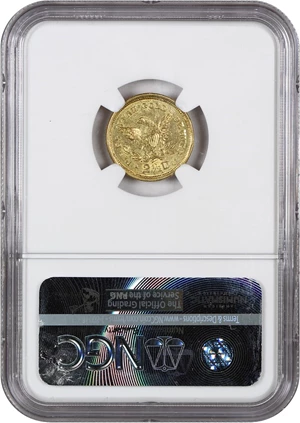 image for: 1860 Clark Gruber $2 1/2 NGC MS61