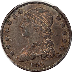 image for: 1831 25c PCGS XF45 (Large Letters)