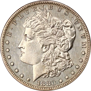 image for: 1880 $1 PCGS Proof 62