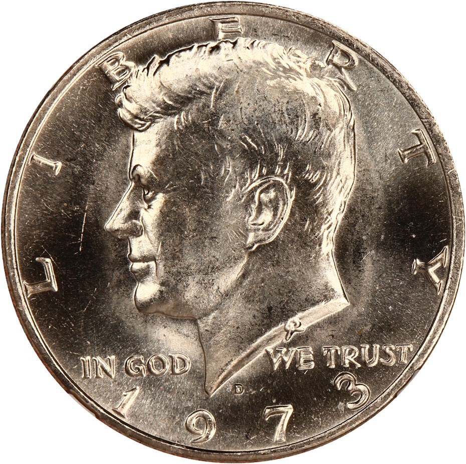 image for: 1973-D 50c NGC MS64