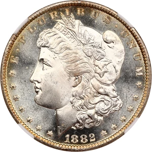 image for: 1882-CC $1 NGC MS67 PL