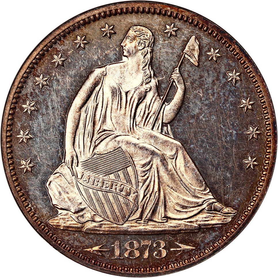 image for: 1873 50c NGC Proof 63 CAM (Arrows)