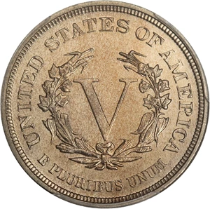 image for: 1883 5c PCGS Proof 67 CAM (No Cents)