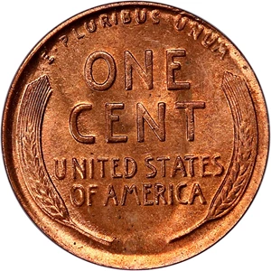image for: 1918-S 1c PCGS MS65 RD