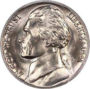 image for: 1941 5c PCGS MS66