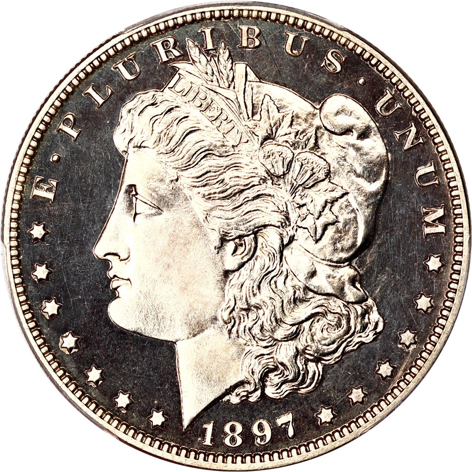 image for: 1897 $1 PCGS Proof 64 CAM