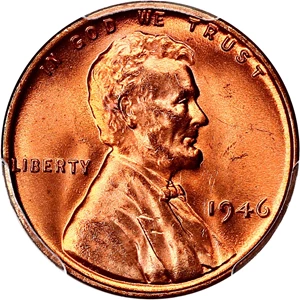 image for: 1946 1c PCGS MS67 RD