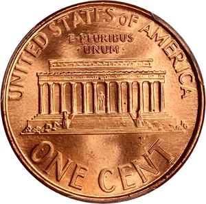 image for: 1997 1c PCGS MS68 RD