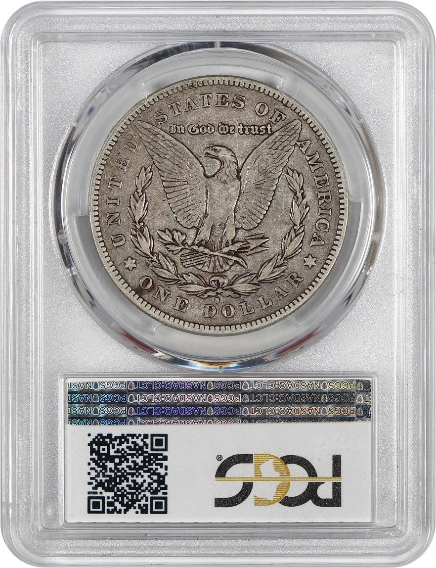 image for: Top 100 VAM: 1878-S $1 PCGS/CAC F15 (VAM-62, Long Arrow Shaft)
