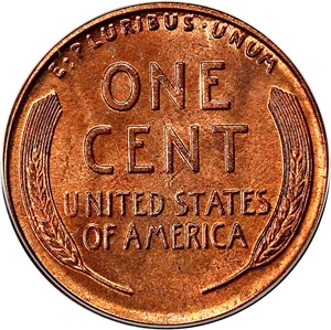 image for: 1916-S 1c PCGS MS65 RD