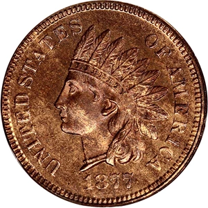 image for: 1877 1c NGC/CAC Proof 64 RB (OH)