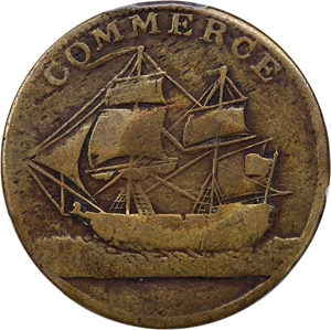 image for: 1781 North American Token PCGS F15