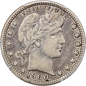 image for: 1900-O 25c PCGS VF20