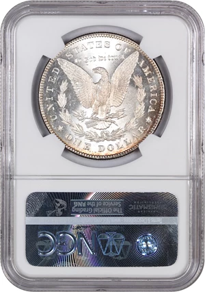 image for: Top 100 VAM: 1878 7TF $1 NGC MS63 (Reverse of 1878, VAM-100, Type1 Obv)