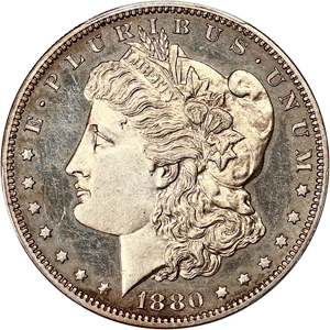 image for: 1880 $1 PCGS Proof 62