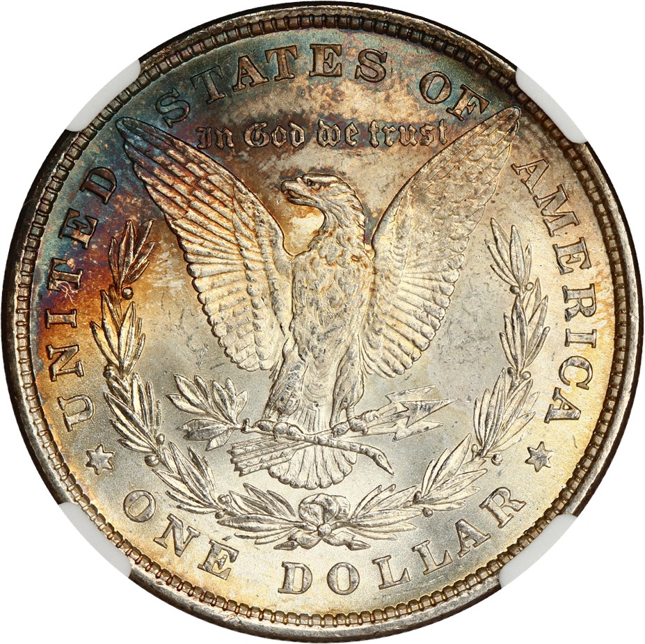 image for: 1878 8TF $1 NGC MS64 (VAM-4, Denticle Chip)