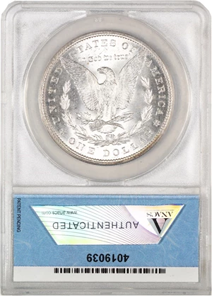 image for: Hot 50 VAM: 1888 $1 ANACS MS63 (VAM-16, DDR)