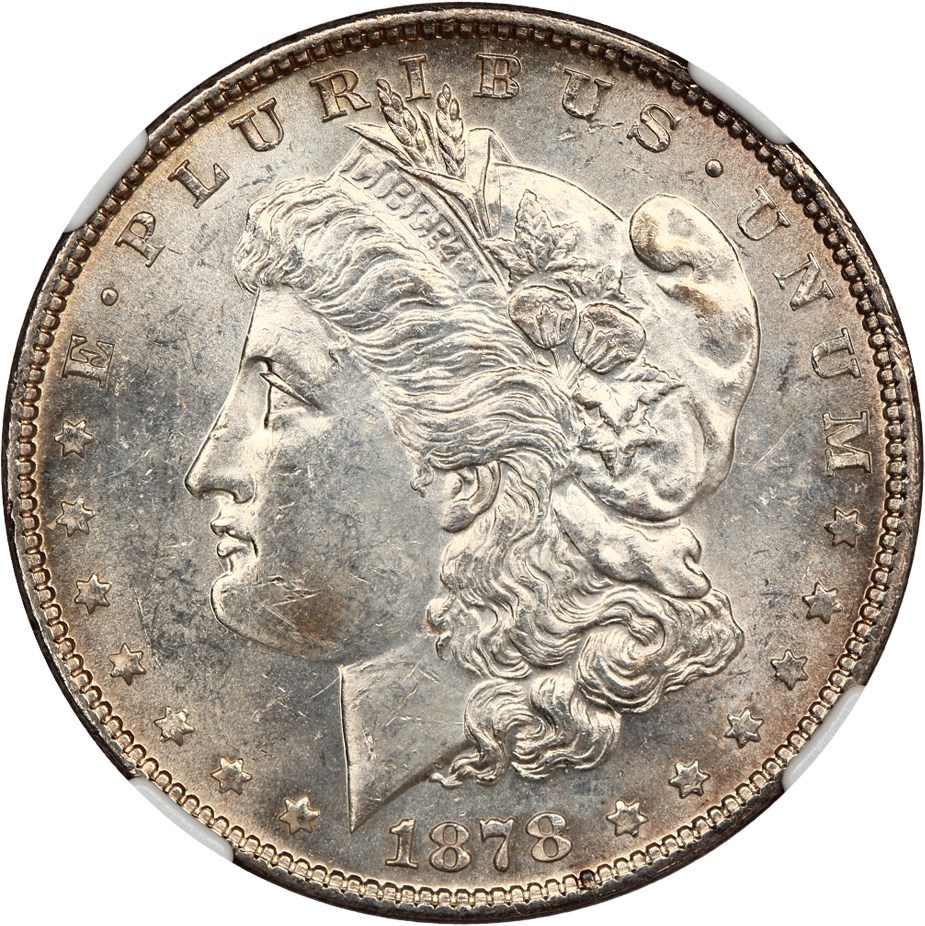 image for: Top 100 VAM: 1878 7/8TF $1 NGC MS62 (VAM-41B, 7/7TF & Clash)
