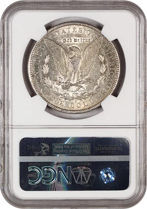 image for: Top 100 VAM: 1889-O $1 NGC AU50 (VAM-2, Oval O)