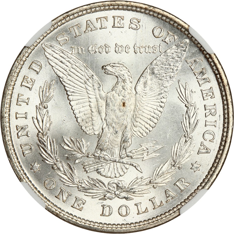 image for: 1878 8TF $1 NGC MS63 (VAM-4, Denticle Chip)