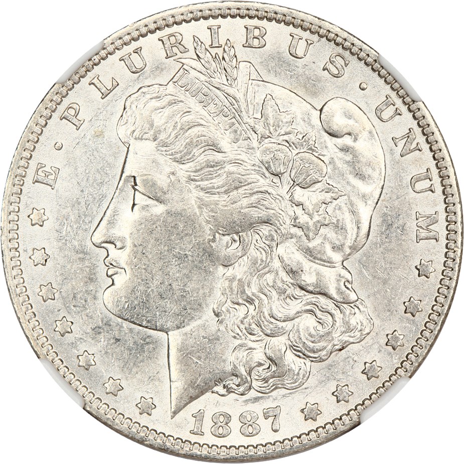 image for: Top 100 VAM: 1887-O $1 NGC AU55 (VAM-22B)