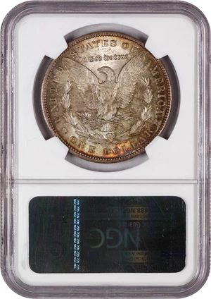 image for: Hot 50 VAM: 1900 $1 NGC MS62 (VAM-16, Two Olive Rev)