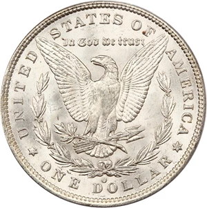 image for: Top 100 VAM: 1887-O $1 PCGS MS62 (VAM-3, 7/6)