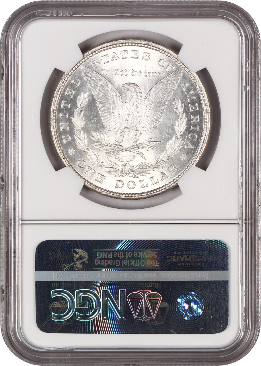 image for: 1878 8TF $1 NGC MS62 (VAM-16, Tripled Stars)