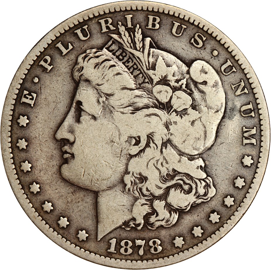 image for: Top 100 VAM: 1878-S $1 ANACS F12 (VAM-58, Long Neck)