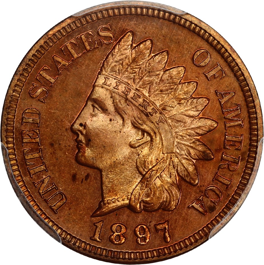 image for: 1897 1c PCGS Proof 64 RD
