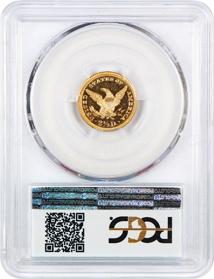 image for: 1891 2 1/2 PCGS/CAC Proof 64+ DCAM ex: D.L. Hansen