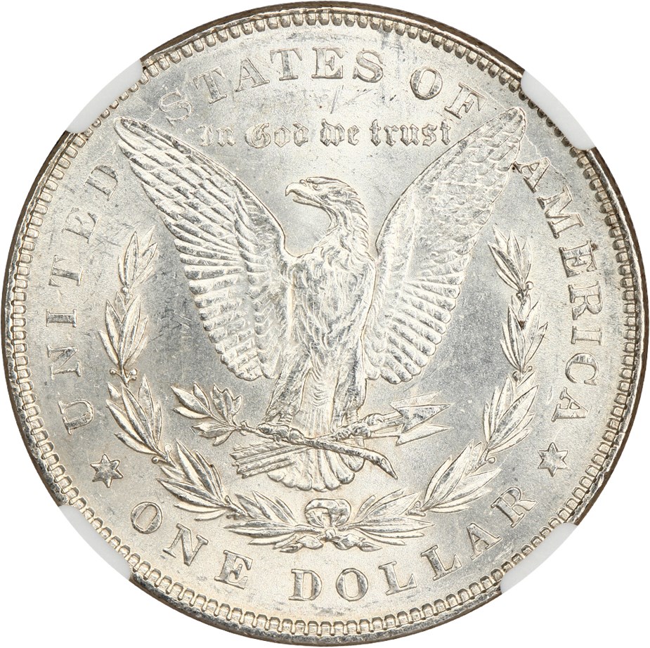 image for: 1878 7/8TF $1 NGC MS62 (Weak, VAM-34, 7/4)