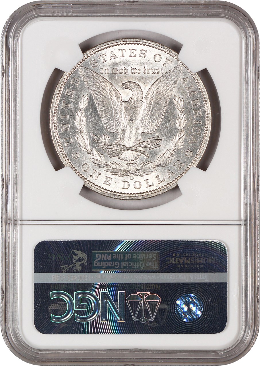 image for: Top 100 VAM: 1887-O $1 NGC AU55 (VAM-22B)
