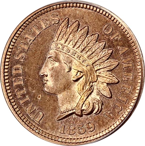 image for: 1859 1c PCGS/CAC Proof 64