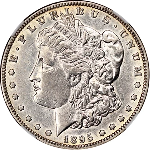 image for: 1895-O $1 NGC XF Details (Improperly Cleaned)