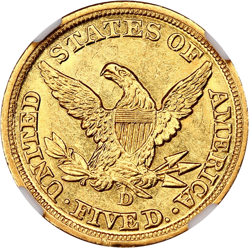 1846-D/D $5 MS