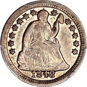 image for: 1848-O H10c PCGS AU53