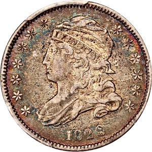 image for: 1828 10c PCGS XF45 (Small Date)