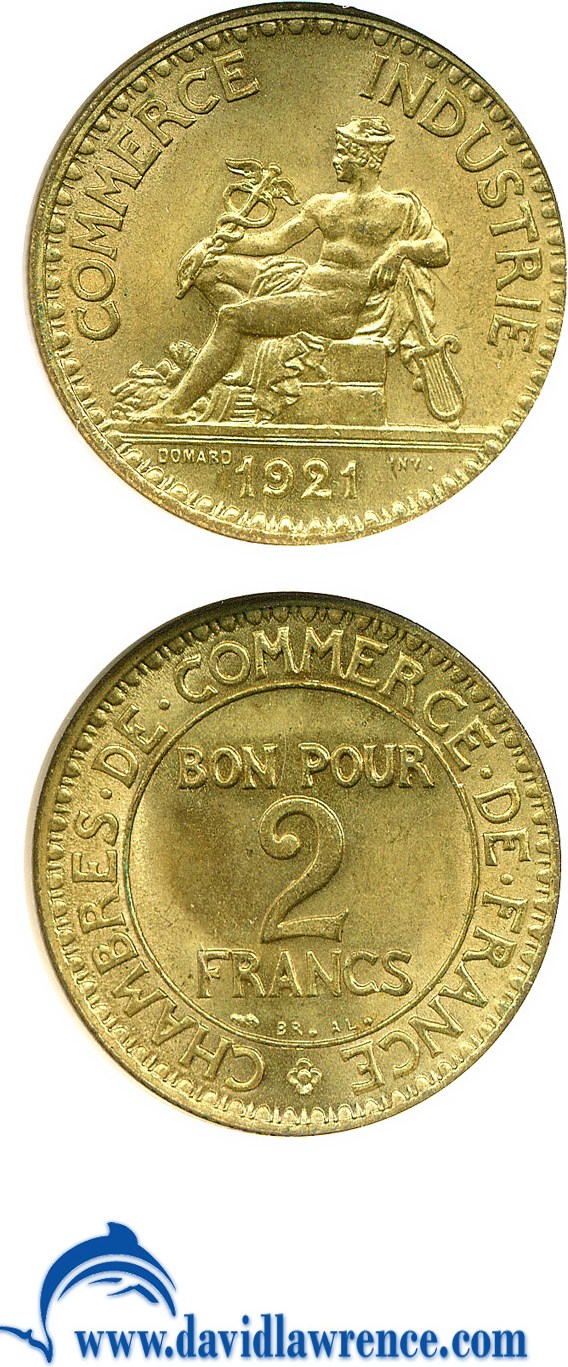 image for: France: 1846-A 2 Fr  NGC MS64 