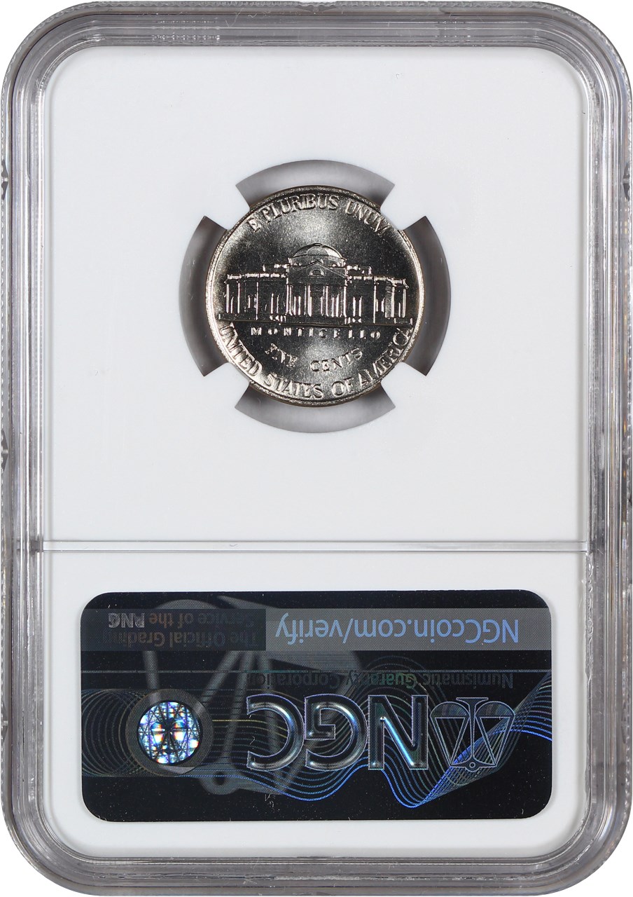 image for: 1993-D 5c NGC MS66 6FS