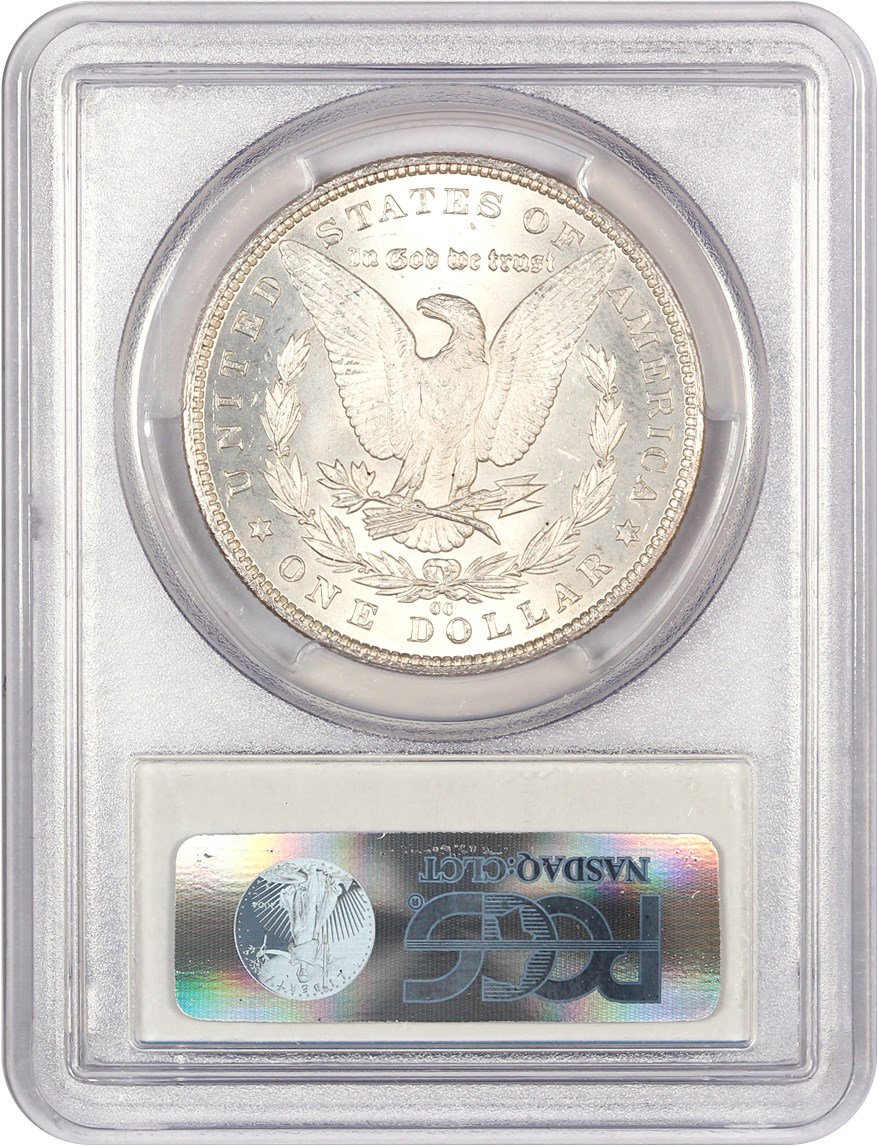 image for: 1882-CC $1 PCGS MS66 (VAM-2, Counter Clash)