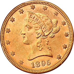 image for: 1895 $10 PCGS MS63