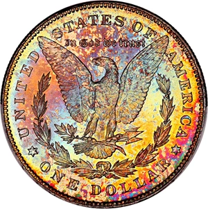 image for: 1878 7TF $1 PCGS MS66 (Reverse of 1878)