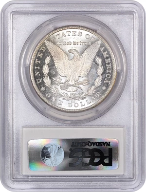 image for: Hot 50 VAM: 1885-CC $1 PCGS MS64 (VAM-4, Doubled Dash)