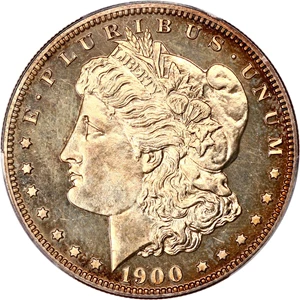 image for: 1900 $1 PCGS Proof 64
