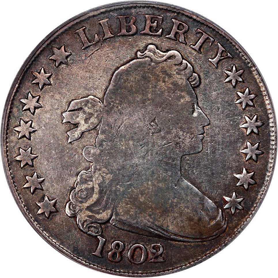 image for: 1802/1 $1 PCGS/CAC VG-10