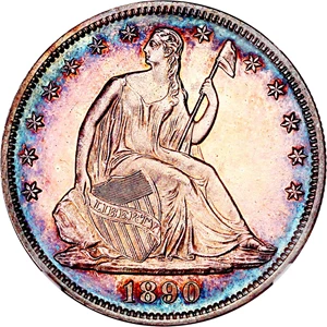 image for: 1890 50c NGC Proof 65 CAM