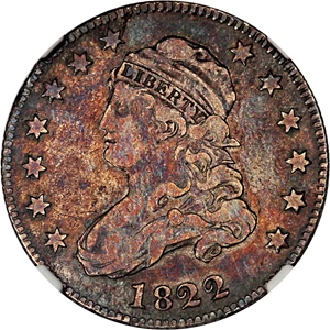 image for: 1822 25c NGC VF30